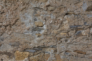 wall of stones as a texture