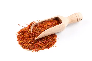 Papier Peint photo Herbes Crushed red chili pepper