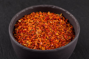 Crushed red chili pepper