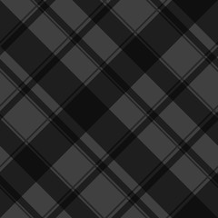 Vector plaid textile seamless pattern