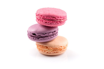 Tasty colorful macaroon