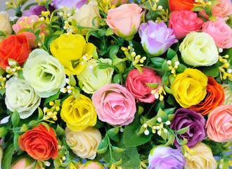 flowers bouquet arrange for decoration in home
