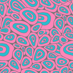 Vector illustration of a seamless repeating abstract pattern.