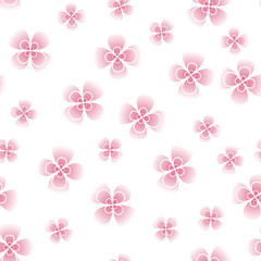 Summer Flowers. Seamless texture.