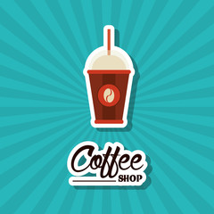 Coffee Shop design, vector illustration