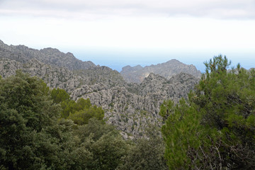 Naklejka premium Serra de Tramuntana, Mallorca