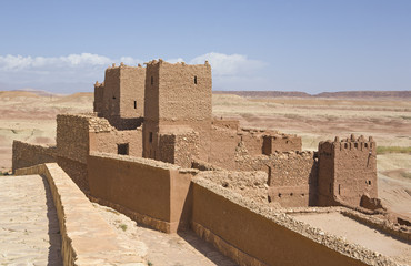 Ait Ben Haddou Towers And Turrets, Morocco