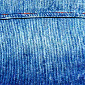 Light Blue Jeans Background. Denim Texture