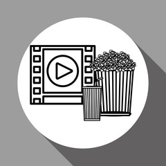 film reel design , vector illustration, vector illustration