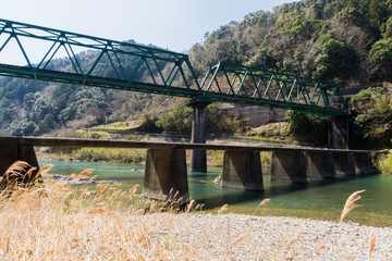 高知県四万十市　第一三島沈下橋