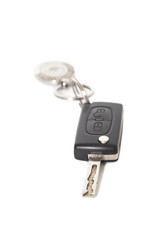 car key isolated on white background