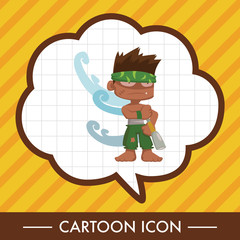 pirate theme elements vector,eps