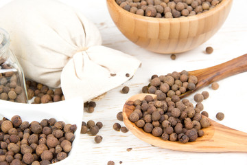 Allspice Seed Heaps