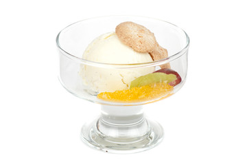 Fruit ice cream