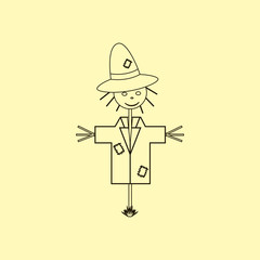 Garden Scarecrow Icon