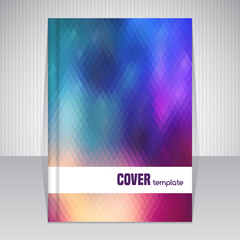 Abstract cover template
