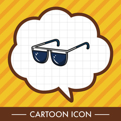 sun glasses theme elements