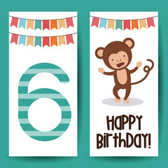 happy birthday design 