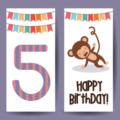 happy birthday design 