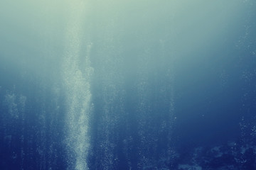 Texture sea water underwater