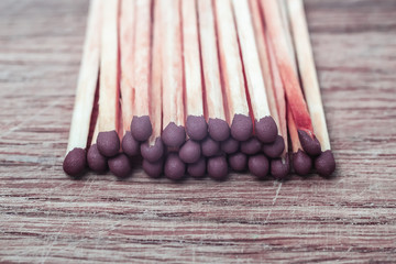 Wooden matches