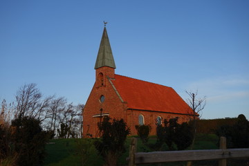 Fototapeta na wymiar St. Nikolaikirche St. Peter-Ording