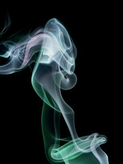 Obraz premium abstract photo colored smoke 