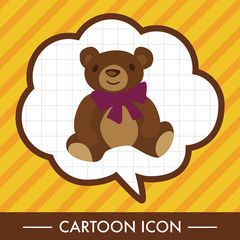 gift theme flat icon elements background,eps10