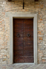 Tuscany wood door