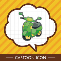 transportation motor theme elements