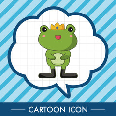 frog prince theme elements