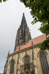 Fototapeta na wymiar St. Lamberti in Münster, Nordrhein-Westfalen
