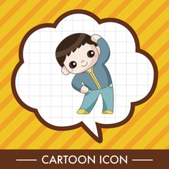 fitness trainer theme elements