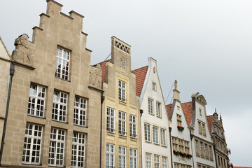 Gebäude am Prinzipalmarkt in Münster, Nordrhein-Westfalen
