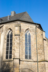 Fototapeta na wymiar St. Peter zu Syburg auf der Hohensyburg in Dortmund, Nordrhein-Westfalen