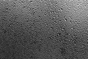 Droplets on the window macro texture