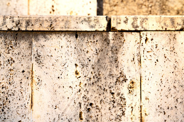 marble    and   brick in   the background