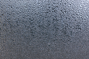 Droplets on the window macro texture