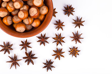 hazelnuts photo illustration