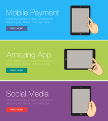 Web banner for presentation. 