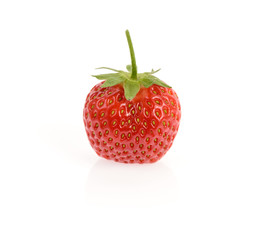 Strawberry isolated on white.