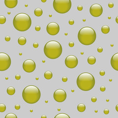 Seamless abstract yellow geometric pattern