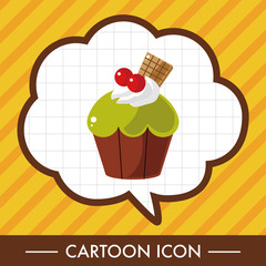 decorating cake theme elements