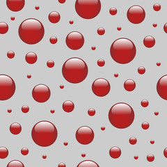 Seamless abstract red geometric pattern