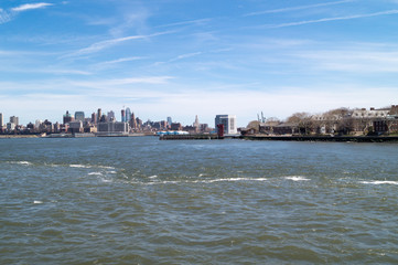 Fototapeta premium Blick auf Manhattan 