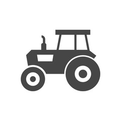 Tractor vector icon