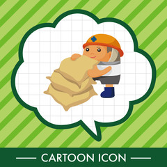 worker theme elements