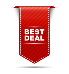 red vector banner design best deal