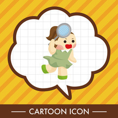 tennis player theme elements