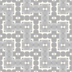 Seamless geometric pattern. Vector, abstract endless background. Interwoven lattice.